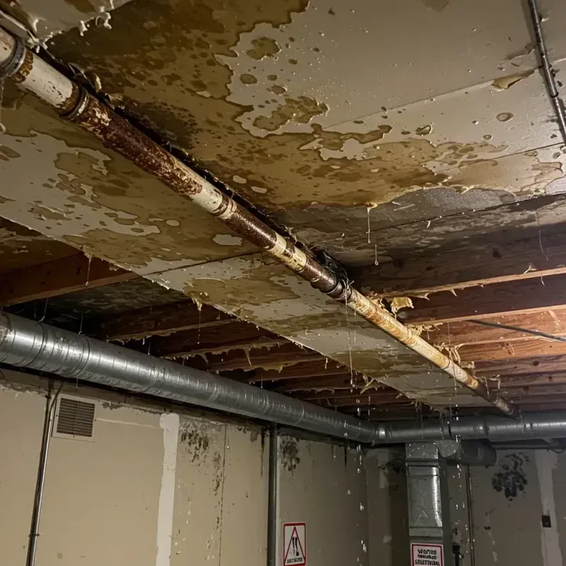 Ceiling Water Damage Repair in East Dundee, IL