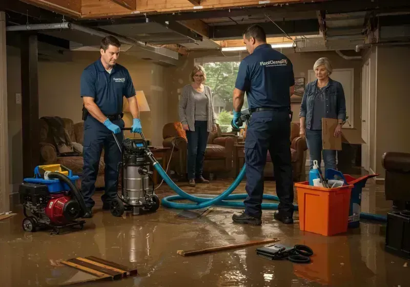 Basement Water Extraction and Removal Techniques process in East Dundee, IL